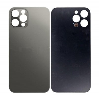 Back Panel Glass for Apple Iphone 12 pro Max (With Proper Color) GraphiteGrey