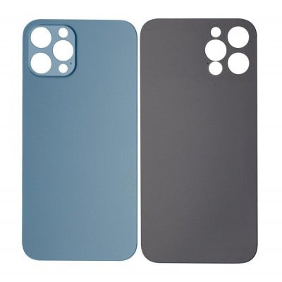 Back Panel Glass for Apple Iphone 12 pro Max (OG With Proper Color) PacificBlue