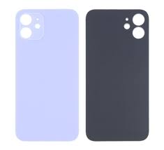 Back Panel Glass for Apple Iphone 12 ( With Proper Color) Purple Zeespares