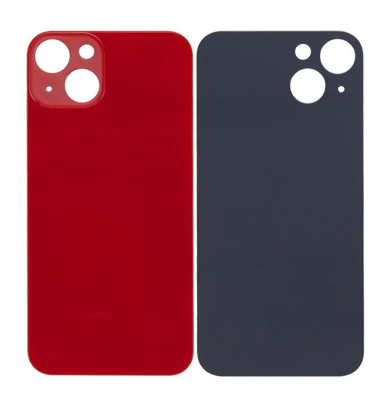 Back Panel Glass for Apple Iphone 13 (With Proper Color) Red