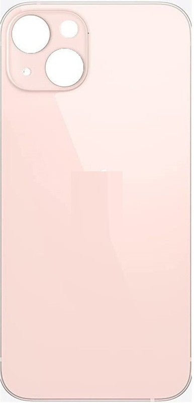 SPAREWARE® Replacement Back panel Back Glass Body Panel For iPhone 13 Mini -Pink (WITH ALL LOGO)