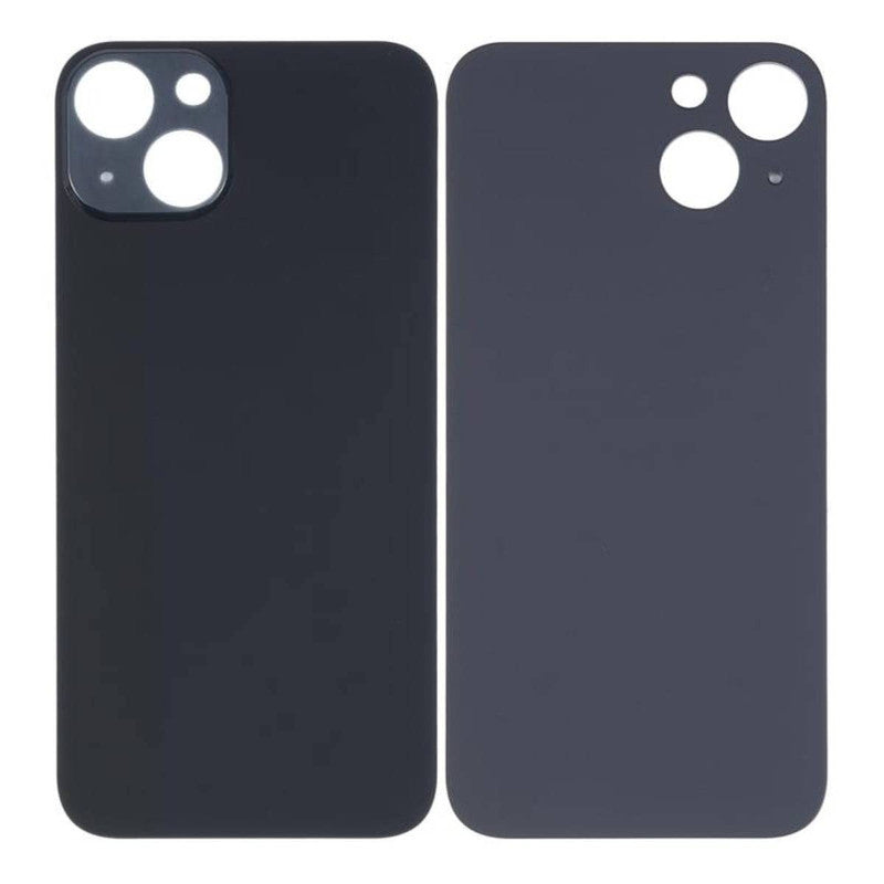 Back Panel Glass for Apple Iphone 14 (With Proper Color) MidnightBlack