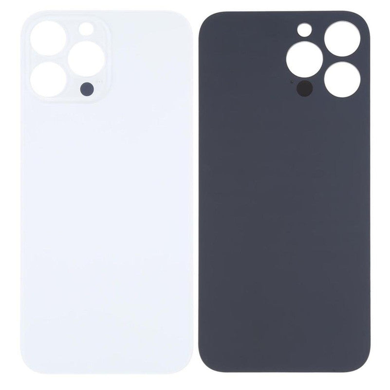 Back Panel Glass for Apple Iphone 14 Pro Silver Zeespares