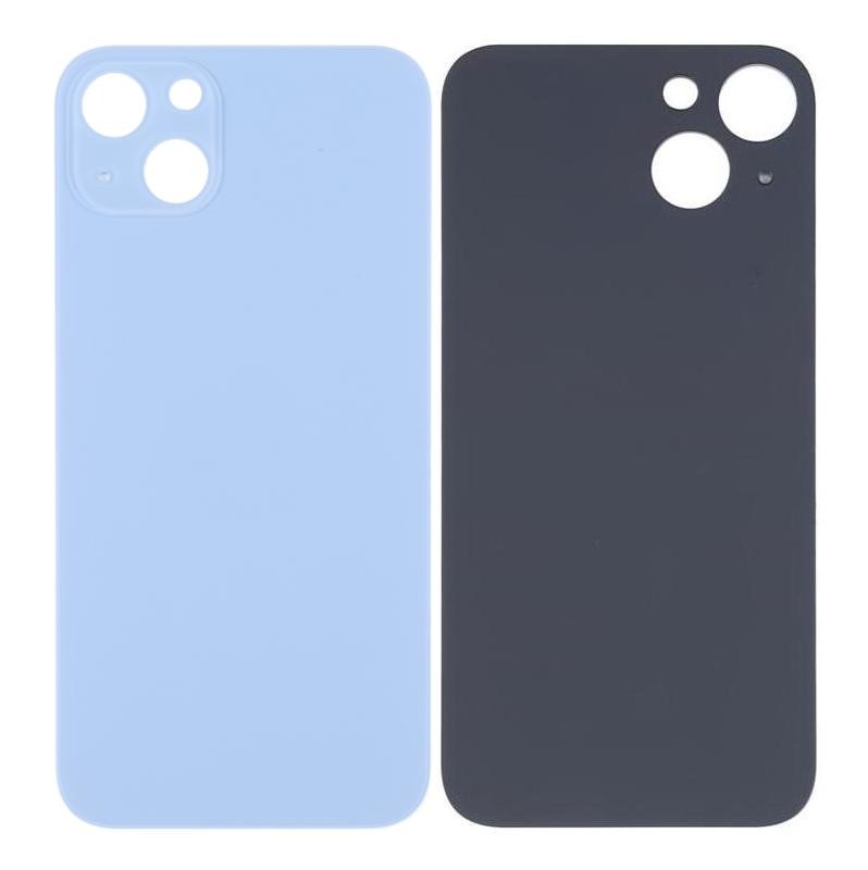 Back Panel Glass for Apple Iphone 14 (With Proper Color) Blue