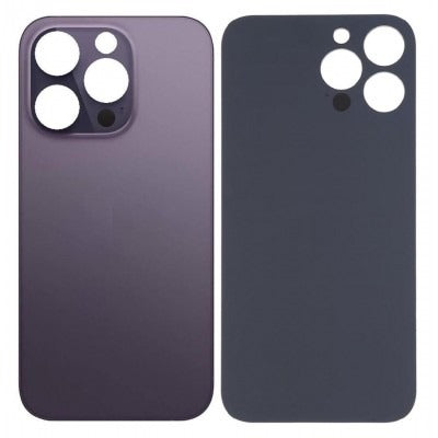 Back Panel Glass for Apple Iphone 14 Pro ( With Proper Color) DeepPurple Zeespares