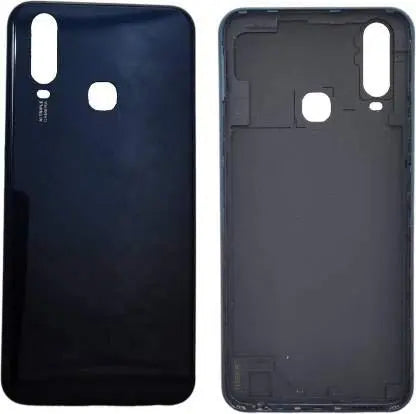 Vivo Y12 Back Panel Housing Body Back Glass Black