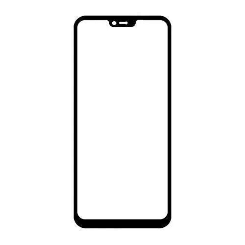 Mozomart Touch Screen Glass with OCA for Oppo F7 Black - Zeespares.in