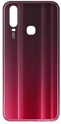 Vivo Y15 Back Panel Housing Body Back Glass Red