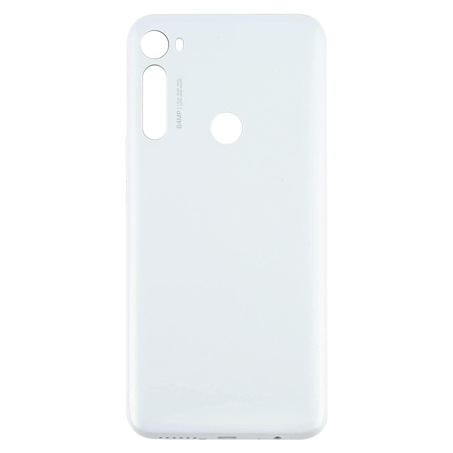 Motorola One Fusion Plus Back Panel Housing Body Moonlight white