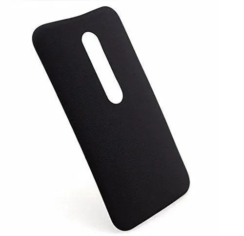 Mozomart Battery Door Back Panel Housing for Motorola Moto G - 3rd gen : Black - Zeespares.in