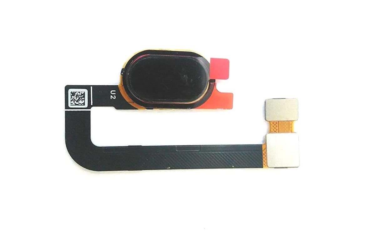 SPAREWARE Fingerprint Scanner Sensor Flex Cable Fingerprint Sensor Compatible For Motorola Moto G5S  -Black