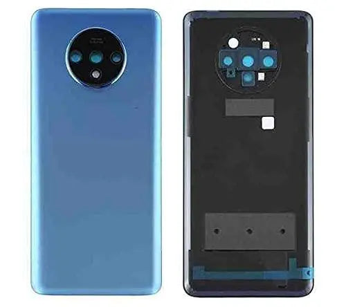 Oneplus 7T {With Camera Lens} Back Panel Housing Body Back Glass Glacier Blue
