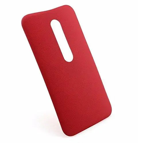 Mozomart Battery Door Back Panel Housing for Motorola Moto G - 3rd gen : Red - Zeespares.in