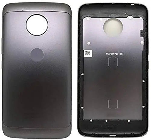 Motorola Moto E4 Back Panel Housing Body Back Glass Grey
