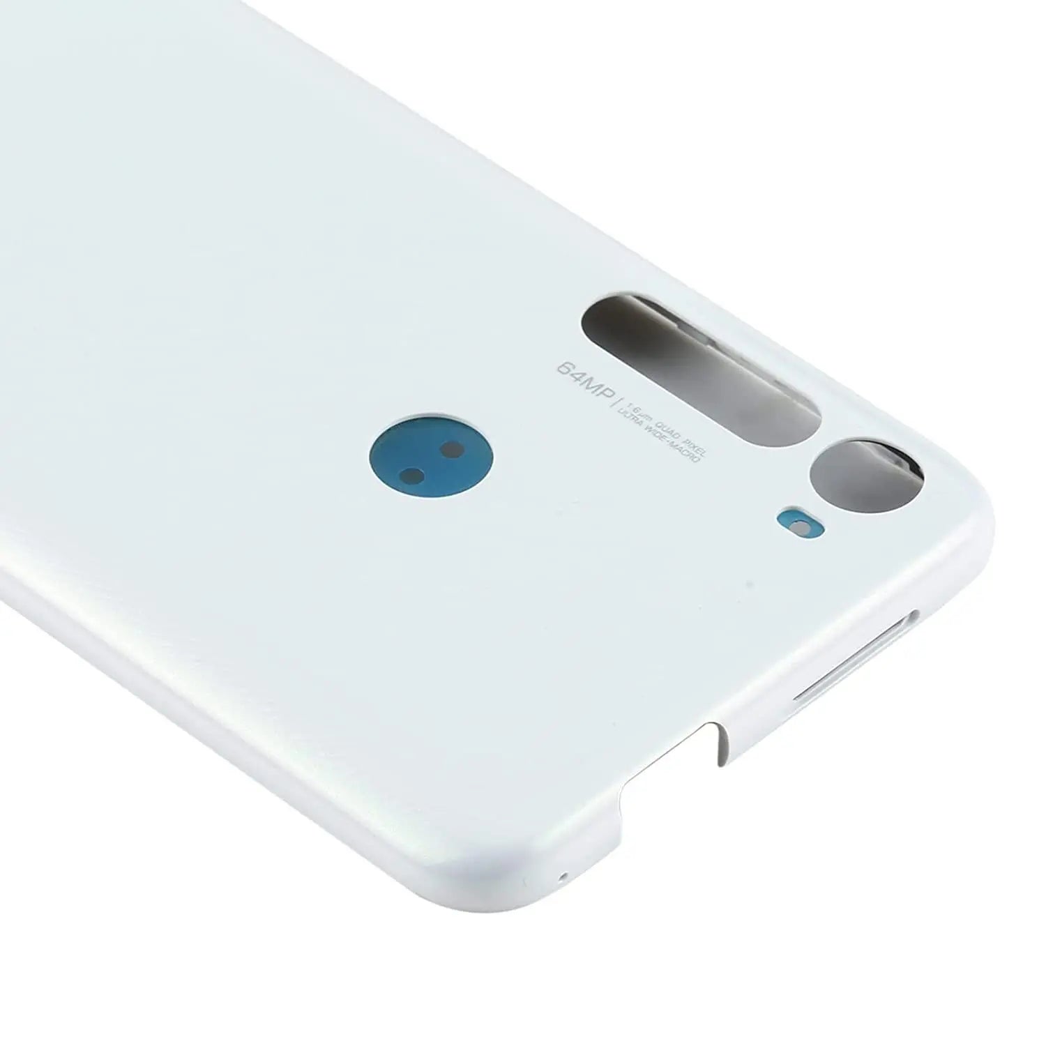 Mozomart Battery Door Back Panel Housing for Motorola One Fusion Plus : Moonlight white - Zeespares.in