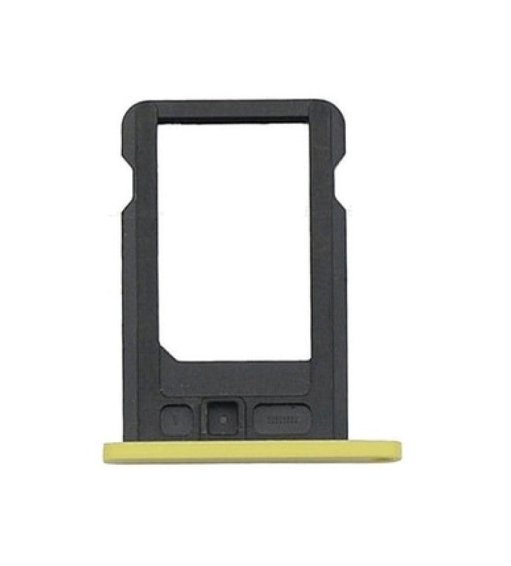 Sim Tray Slot Holder for Apple Iphone 5C Yellow