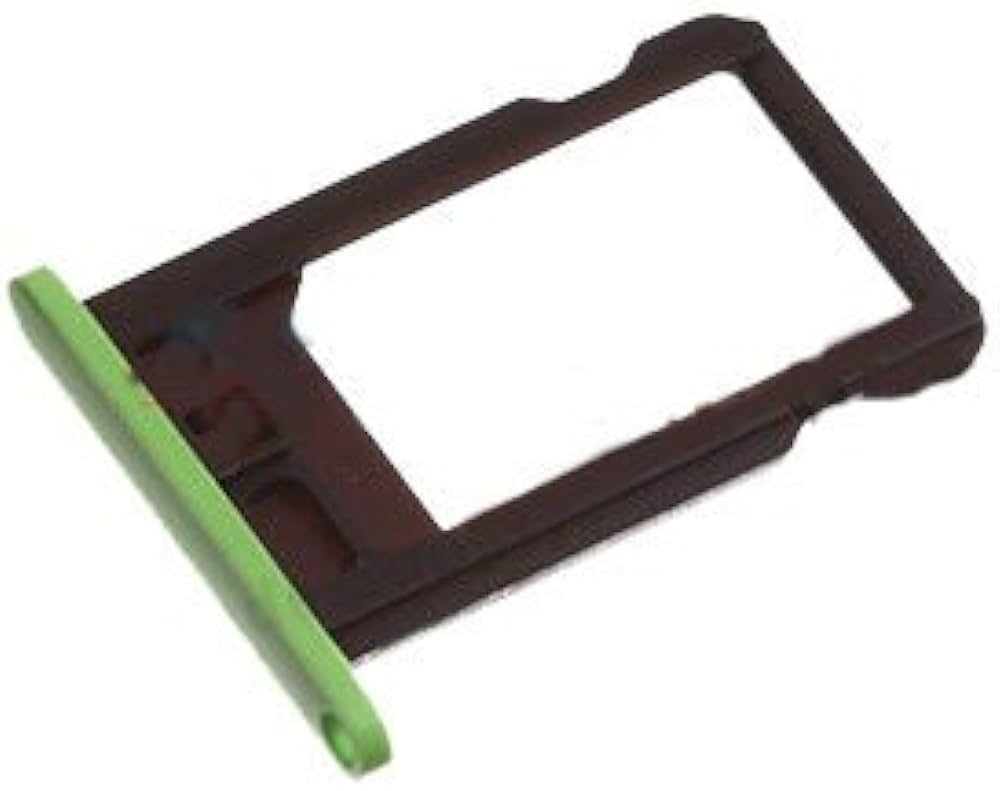 Sim Tray Slot Holder for Apple Iphone 5C Green