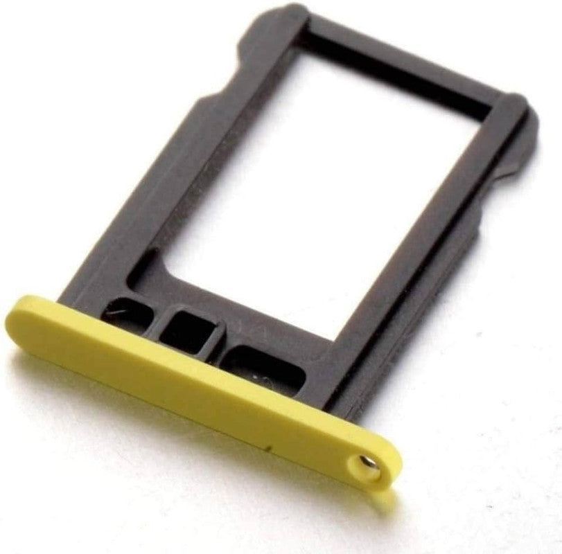 Sim Tray Slot Holder for Apple Iphone 5C Yellow