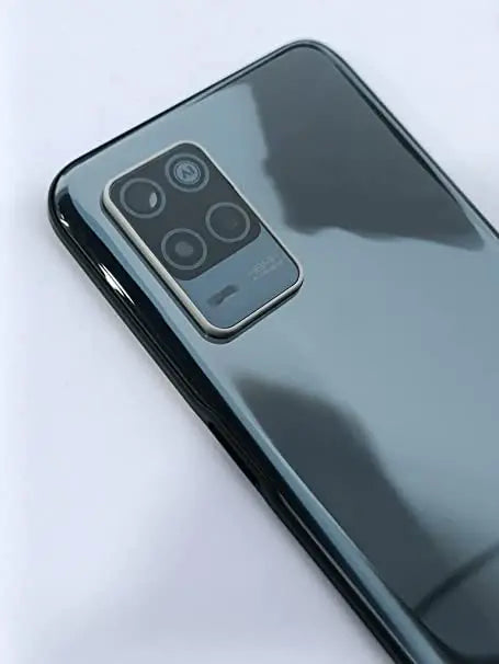 Mozomart Battery Door Back Panel Housing for Realme 8 5G : Black Mozomart