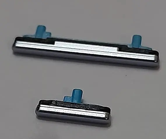 Mozomart External Side Button Out Keys for Samsung Galaxy A8 Plus (Silver) - Zeespares.in