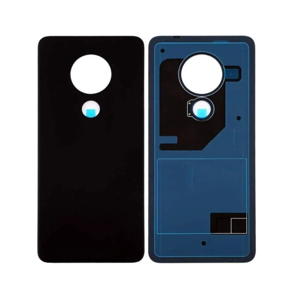 Mozomart Battery Door Back Panel Housing for Nokia 7.2 / 6.2 : Black - Zeespares.in