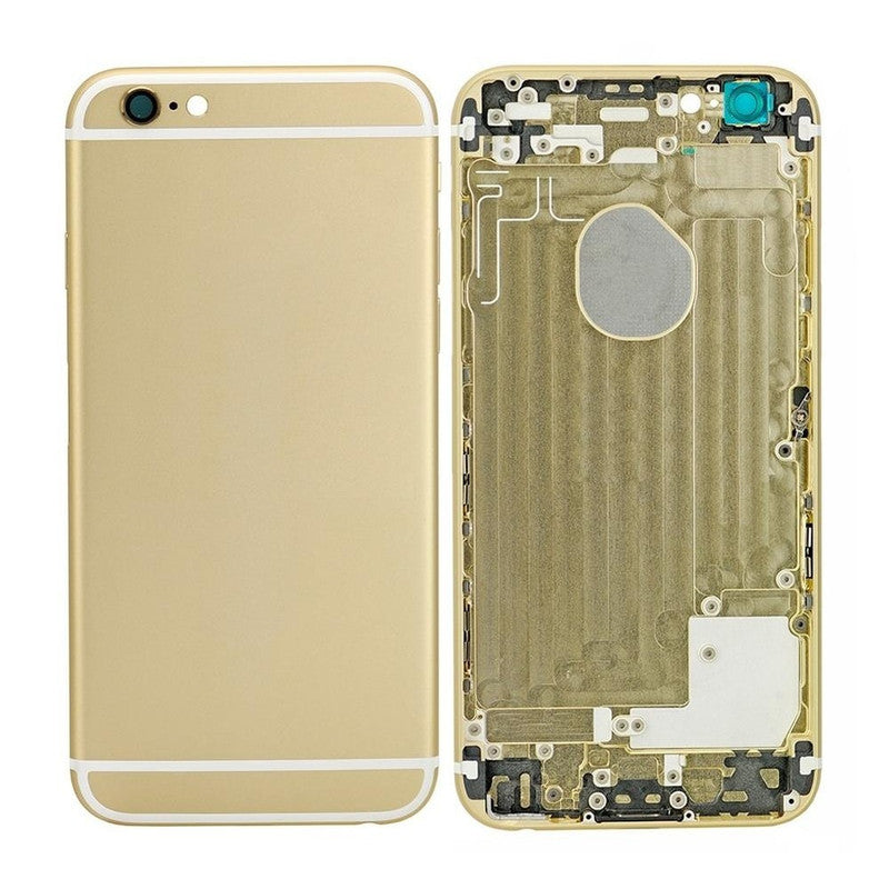 Back Panel Housing for Apple Iphone 6 Gold- Zeespares – Zeespares.in