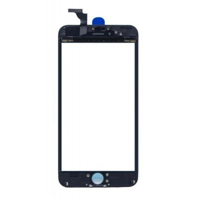 Front Glass Touch Screen with OCA for Apple Iphone 6 Plus Black