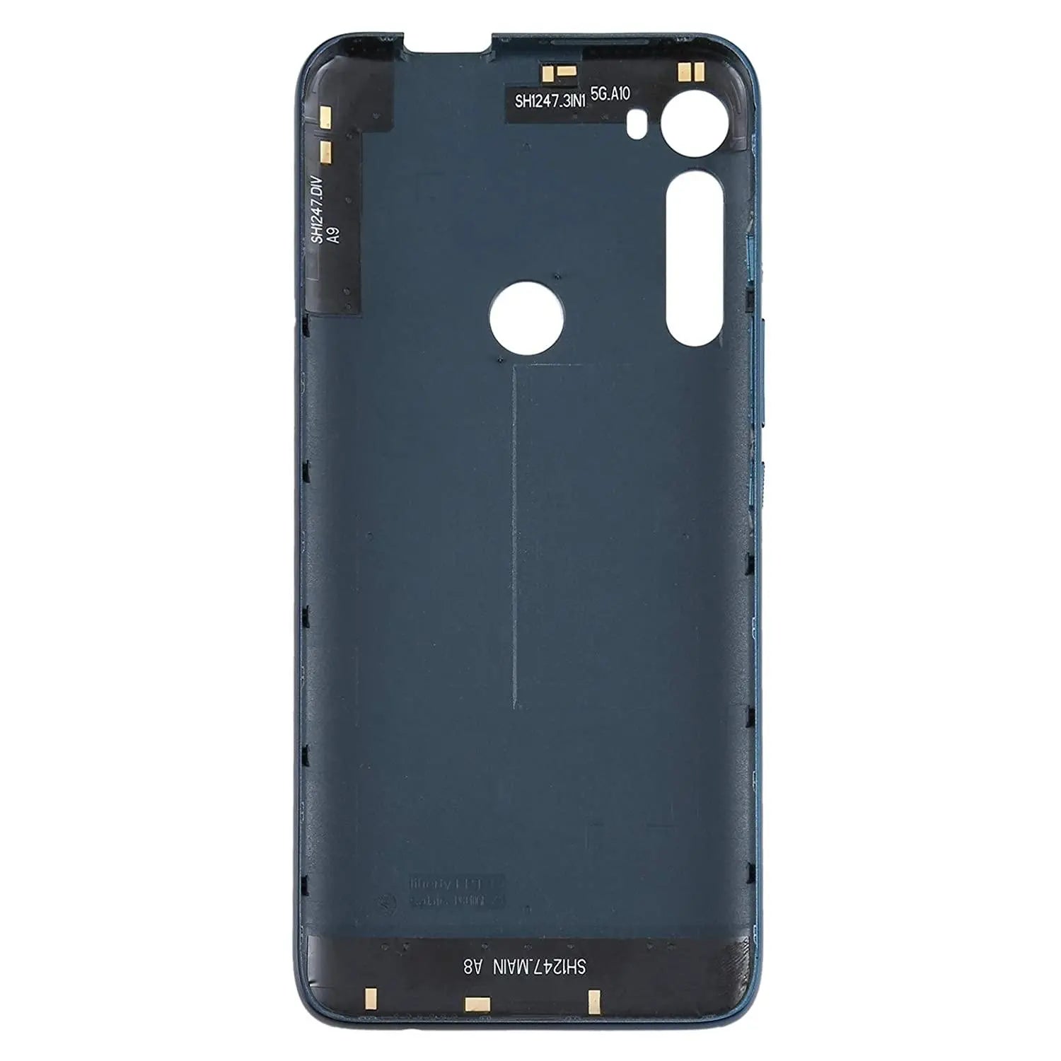 Mozomart Battery Door Back Panel Housing for Motorola One Fusion Plus : Twilight blue - Zeespares.in