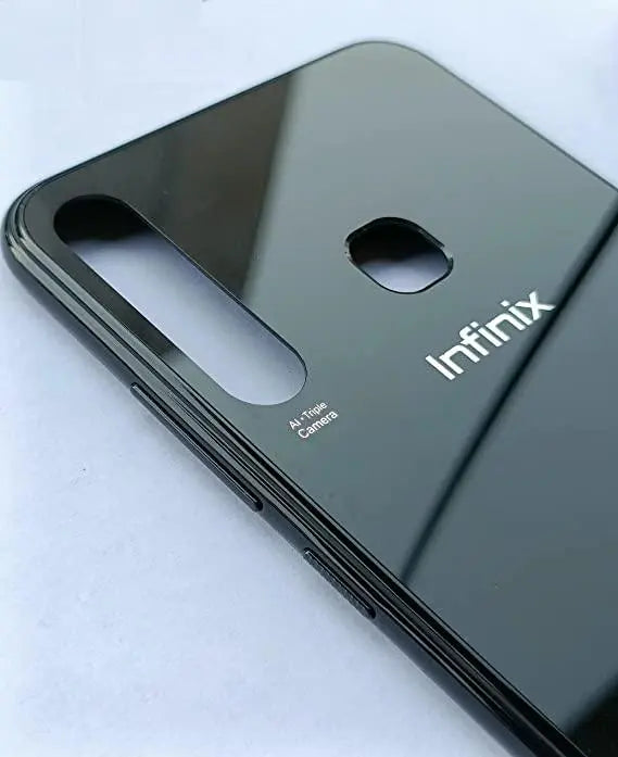 Mozomart Back Panel Housing Body for Infinix Smart 3 Plus Black - Zeespares.in