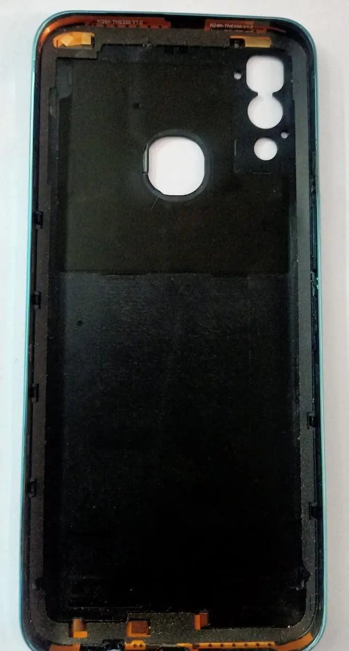 Mozomart Battery Door Back Panel Housing for Tecno Spark 8 : Black - Zeespares.in