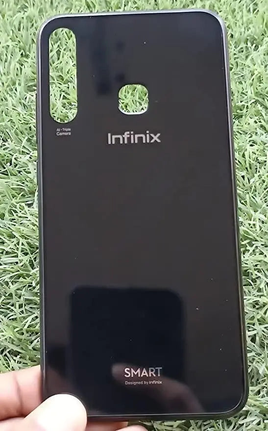Mozomart Back Panel Housing Body for Infinix Smart 3 Plus Black - Zeespares.in