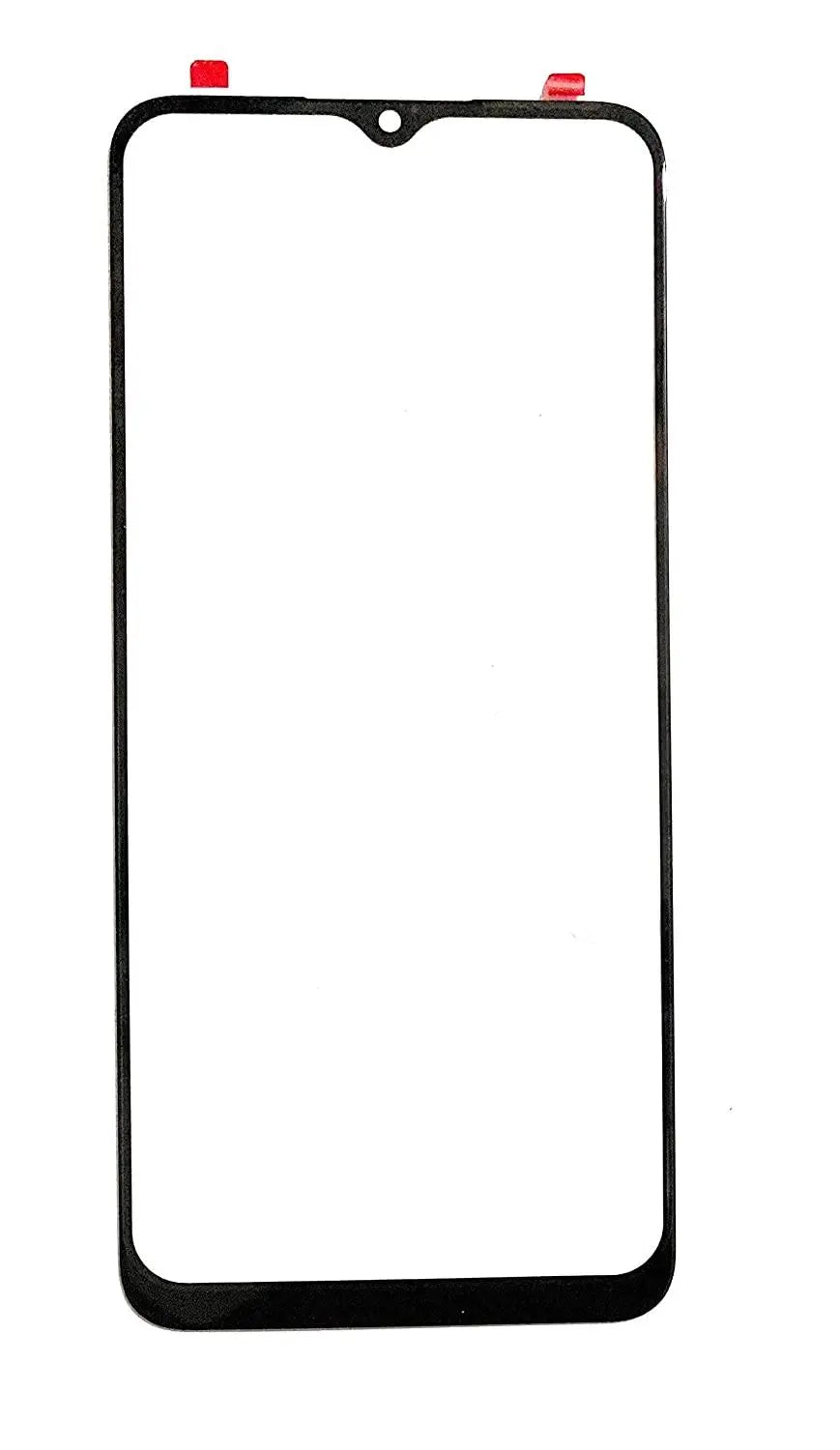 Mozomart Touch Screen Glass with OCA for Realme Narzo 20A Black - Zeespares.in