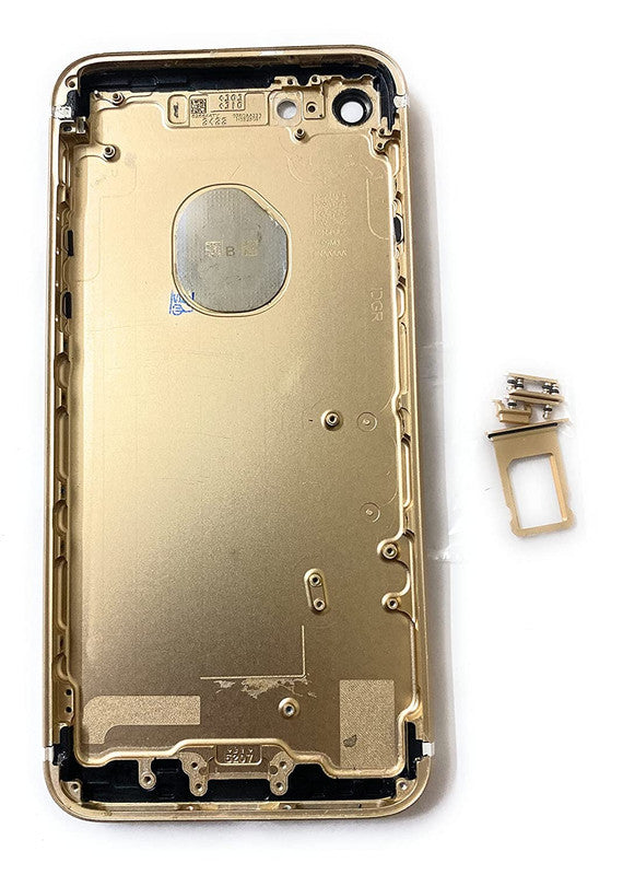 Back Panel Housing for Apple Iphone 7 Gold- Zeespares – Zeespares.in