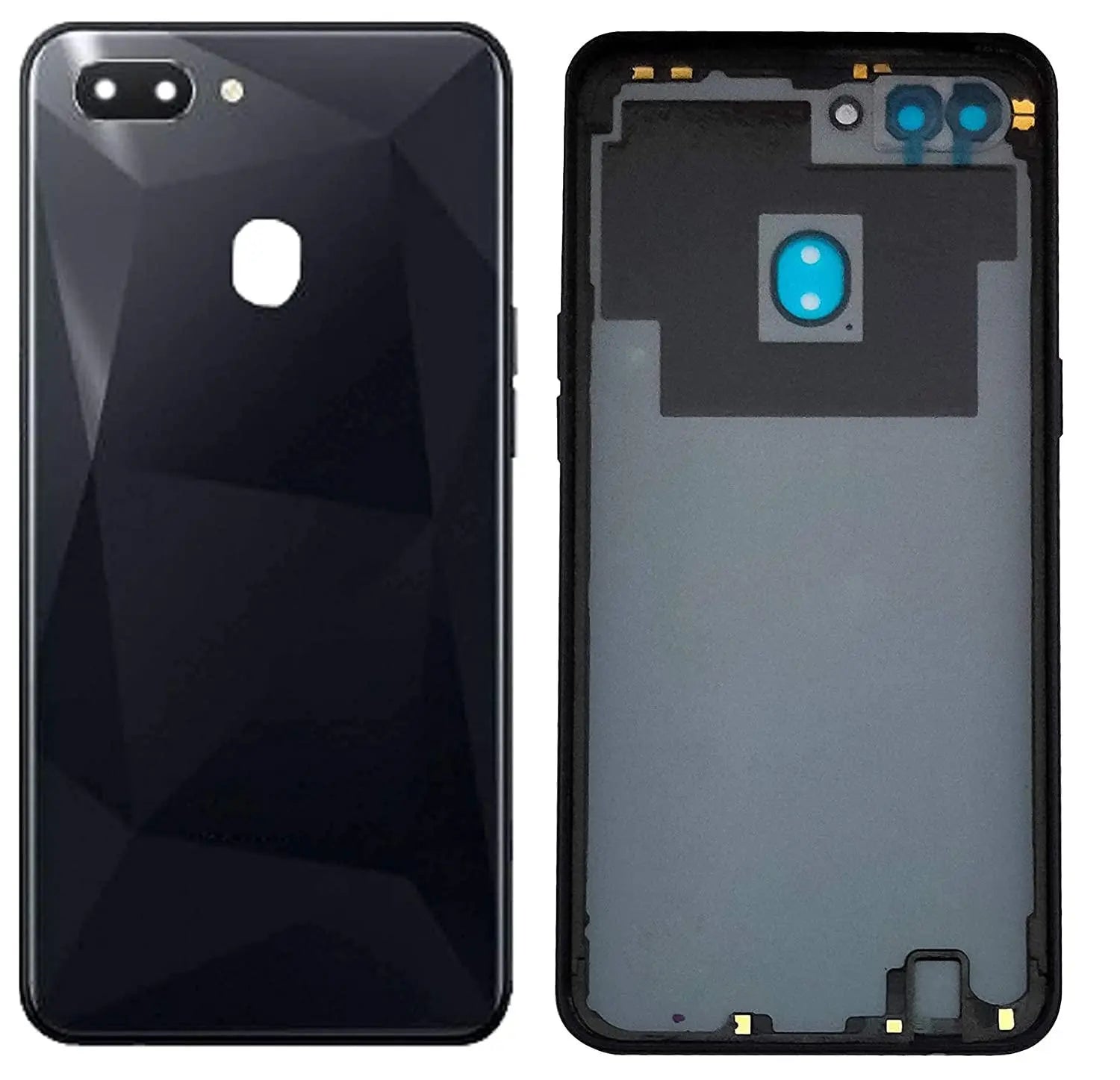 Realme 2 Back Panel Housing Body Black