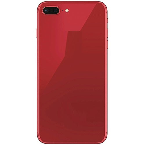 Back Panel Housing for Apple Iphone 8 Plus Red