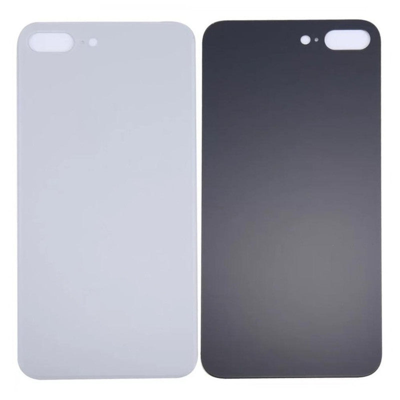 Back Panel Glass for Apple Iphone 8 Plus (With Proper Color) Silver