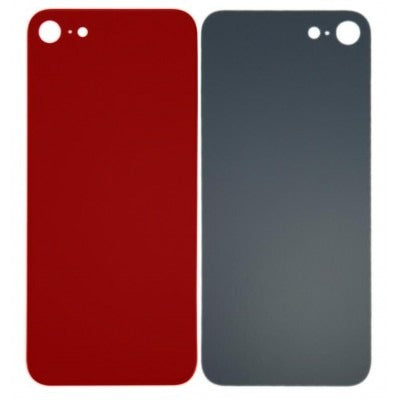 Back Panel Glass for Apple Iphone 8 (With Proper Color) Red