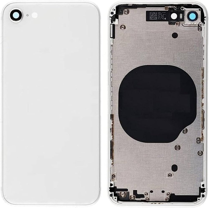 Back Panel Housing for Apple Iphone 8  Silver