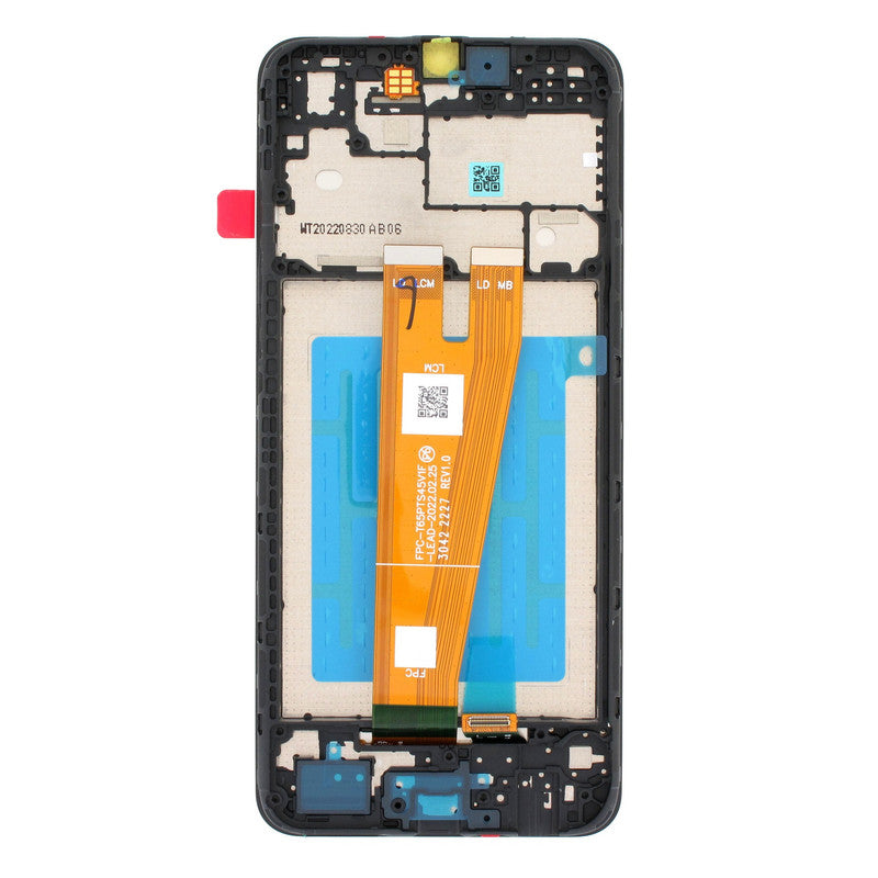 LCD Frame Middle Chassis for Samsung Galaxy A04 Black