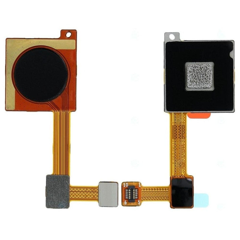 SPAREWARE® Fingerprint Sensor Flex Fingerprint Sacanner Sensor For Mi A2 -Black