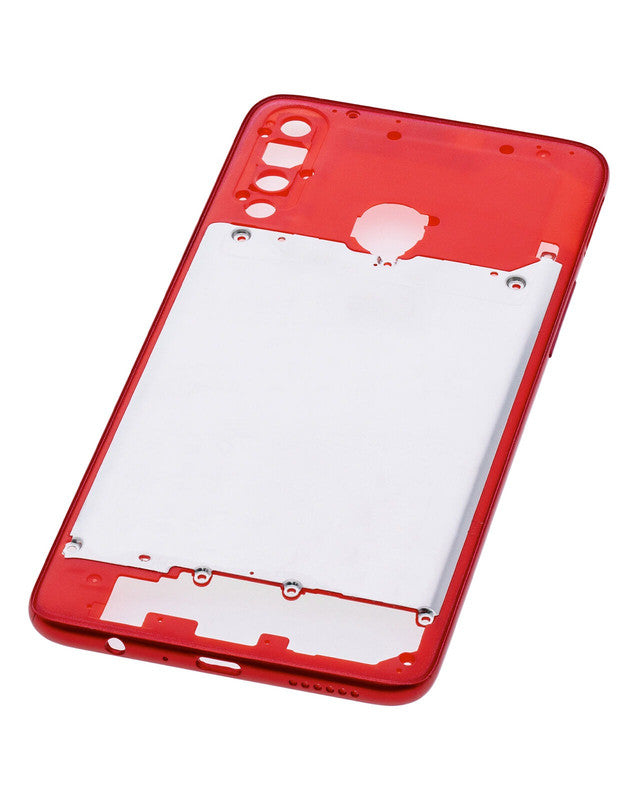 Middle Ring Outer Frame for Samsung Galaxy A20S Red