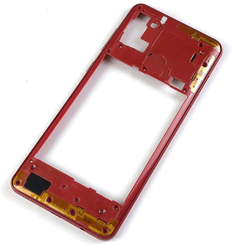 Middle Ring Outer Frame for Samsung Galaxy A21S Red