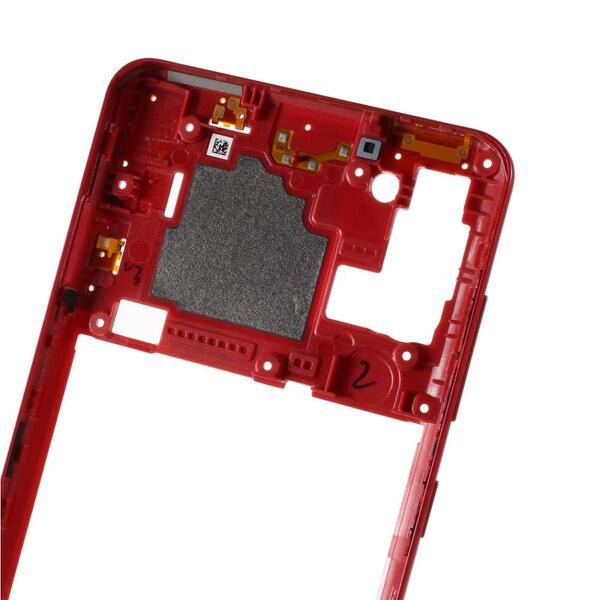 Middle Ring Outer Frame for Samsung Galaxy A21S Red