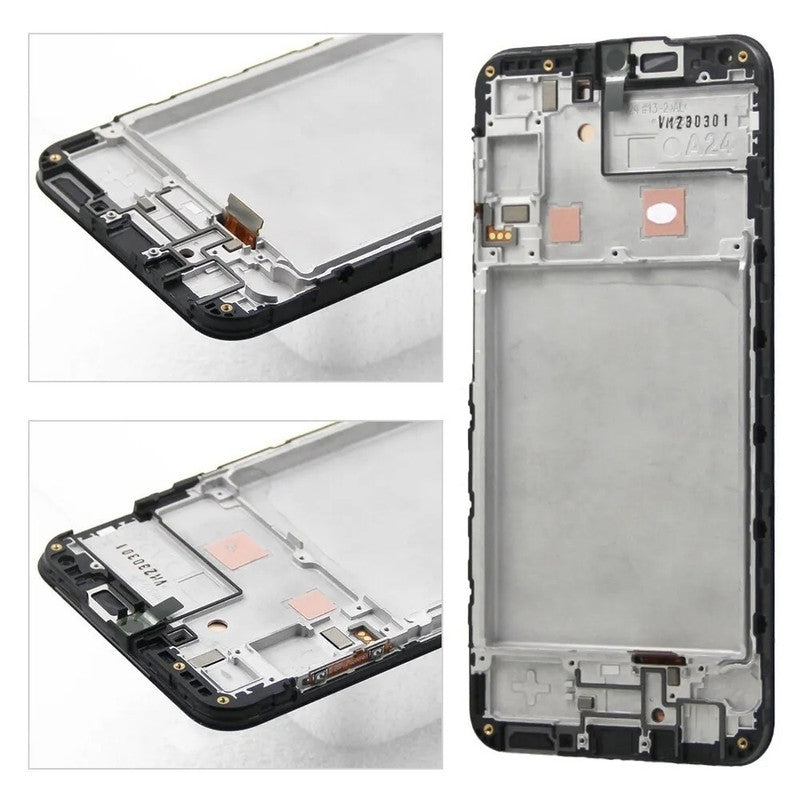 LCD Frame Middle Chassis for Samsung Galaxy A24 (5G) Black