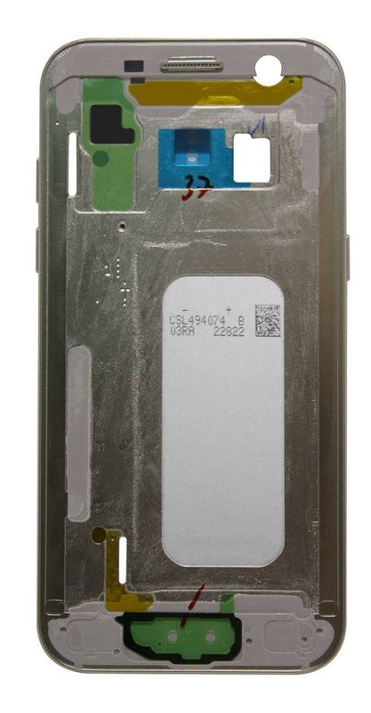 LCD Frame Middle Chassis for Samsung Galaxy A3 2017 Gold