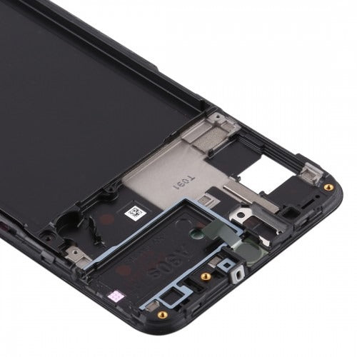 LCD Frame Middle Chassis for Samsung Galaxy A30S Black Zeespares