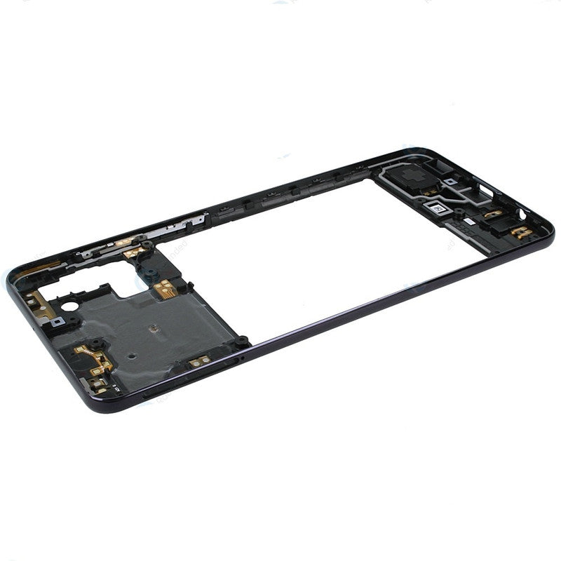 Middle Ring Outer Frame for Samsung Galaxy A31 Black Zeespares