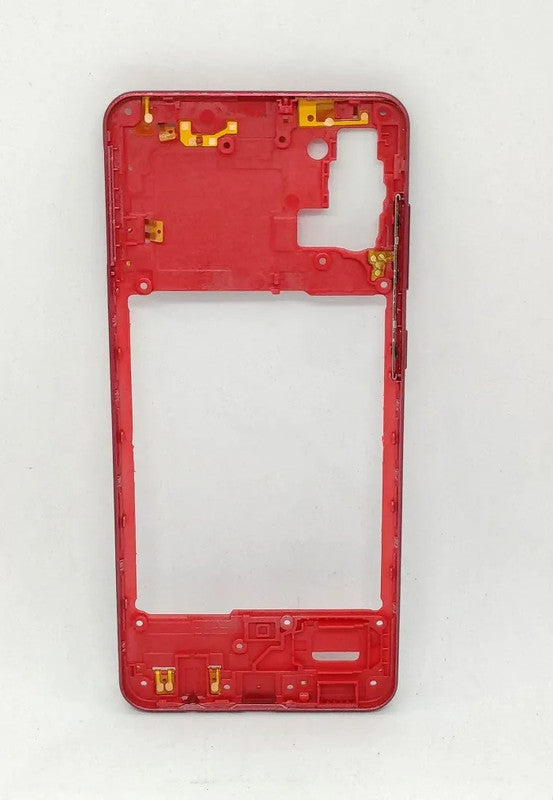 Middle Ring Outer Frame for Samsung Galaxy A31 Red