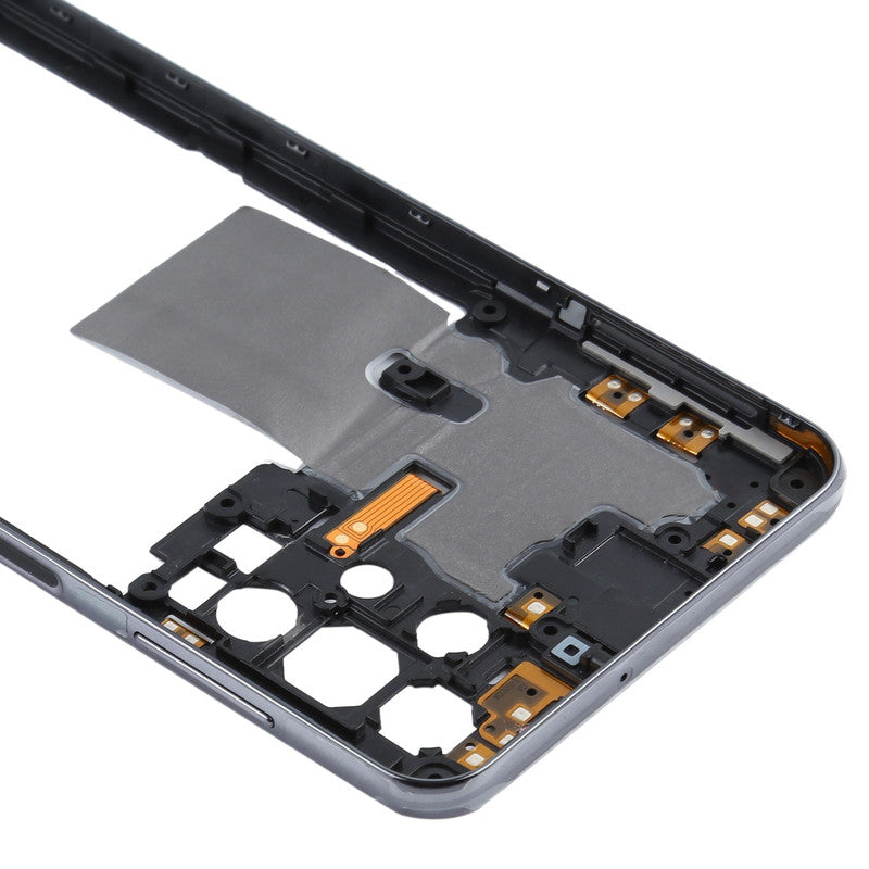 Middle Ring Outer Frame for Samsung Galaxy M32 5G Black Zeespares