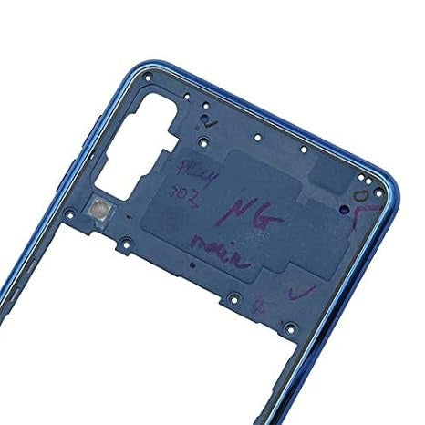Middle Ring Outer Frame for Samsung Galaxy A50 Blue